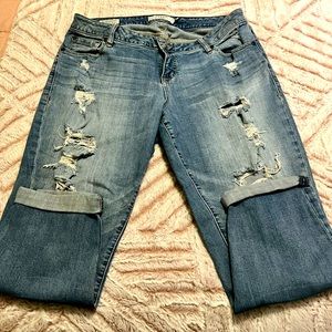 Torrid Womens Ex-Boyfriend Cut SZ 14 Distressed - Super Cute